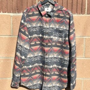 On The Byas Men’s Long Sleeve Button-Up